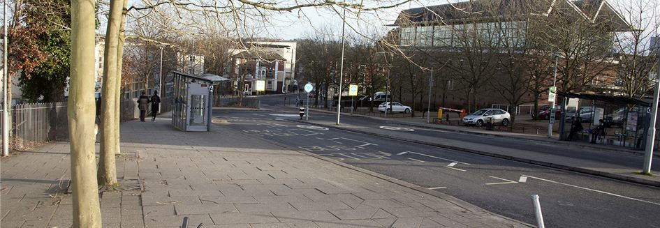 Station Approach banner
