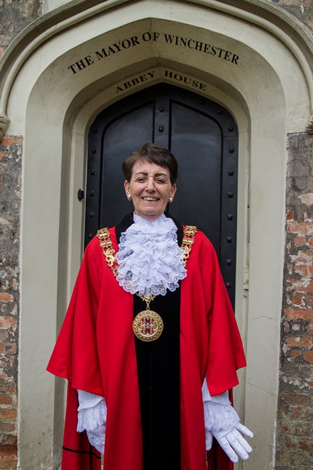 Mayor of Winchester, Cllr Angela Clear 