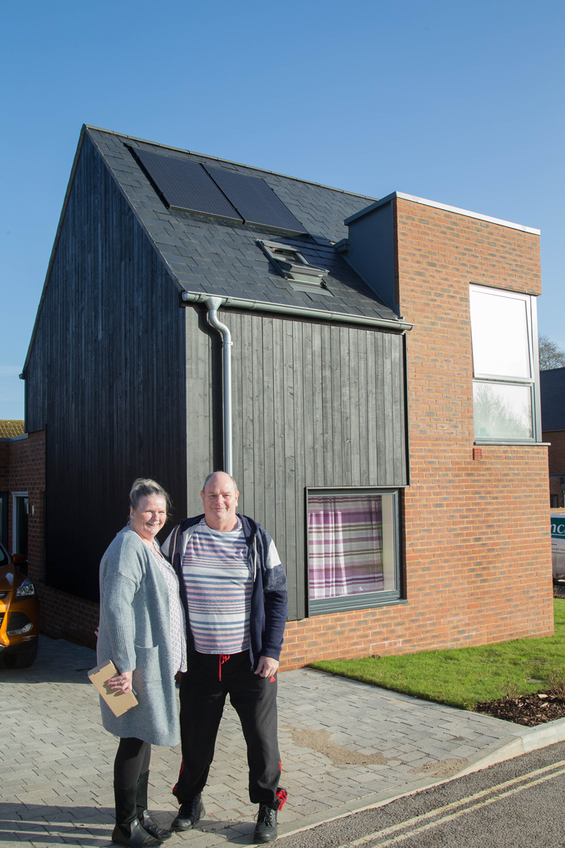 Mr & Mrs Brown downsized home