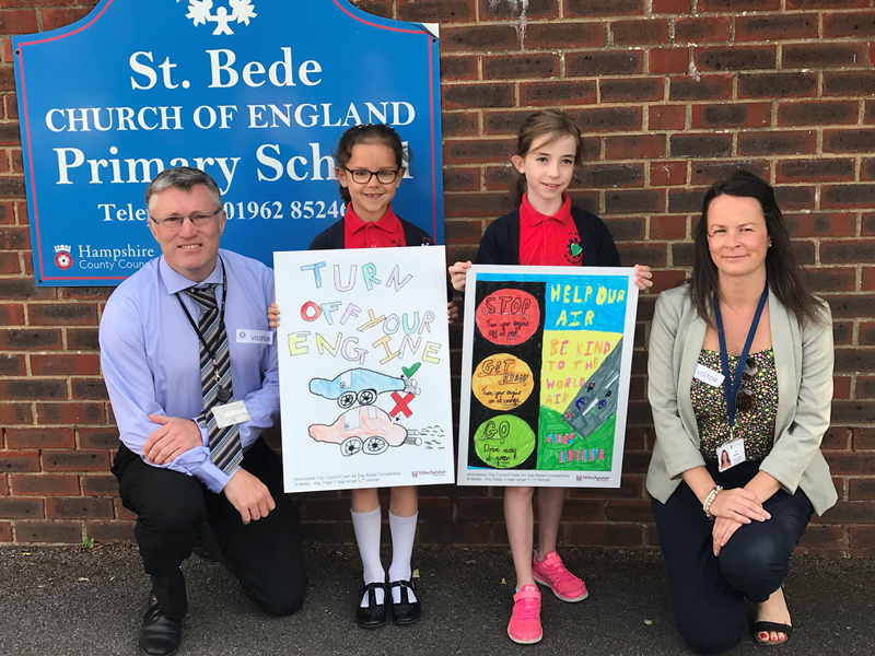 St Bede no idling award