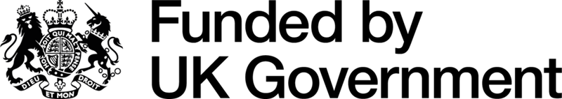 Funded by UK Government logo