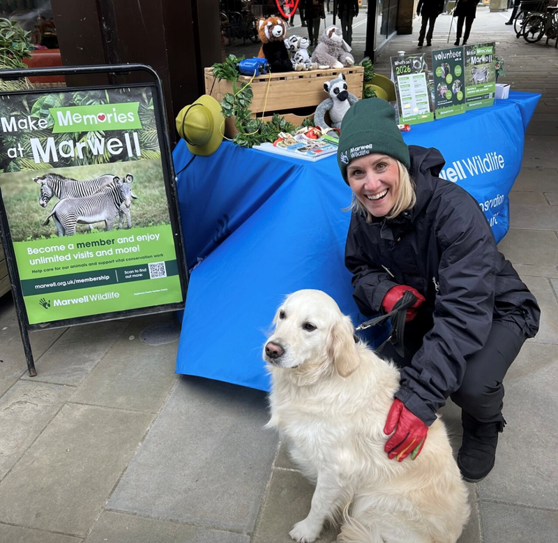 Marwell charity pitch