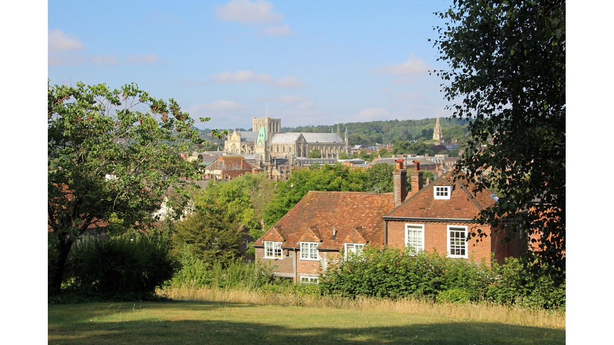 View from St Giles Hill