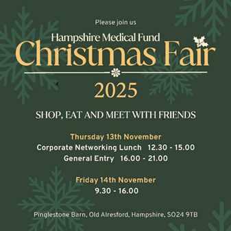 The Hampshire Medical Fund Christmas Fair