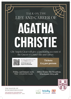 Talk by Angela Clear - Life and Career of Agatha Christie