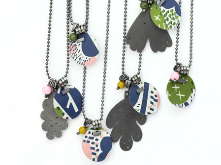 Colourful Aluminium Jewellery Workshop with Lindsey Mann