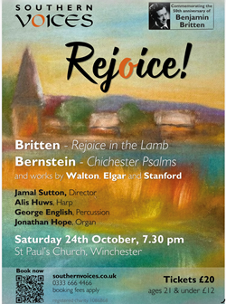 Rejoice! - Sacred Music at its Boldest performed by Southern Voices