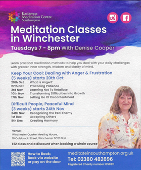 Meditation Weekly Classes