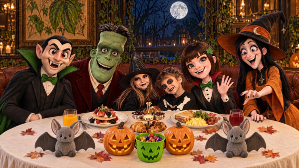 Little Monsters Breakfast Banquet at The Ivy