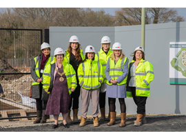 Foundations laid for 54 new energy efficient council homes in North Whiteley
