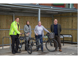 Bike shelters in Winchester