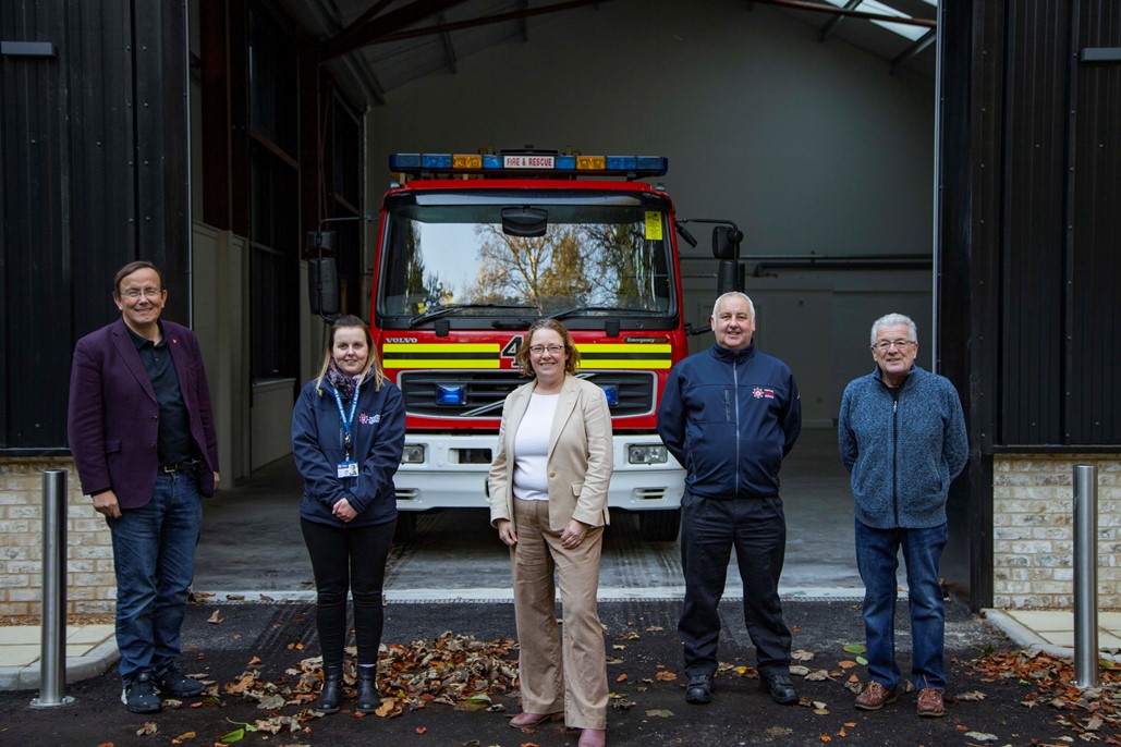 New Bishops Waltham Business Units Welcome Fire & Rescue Service