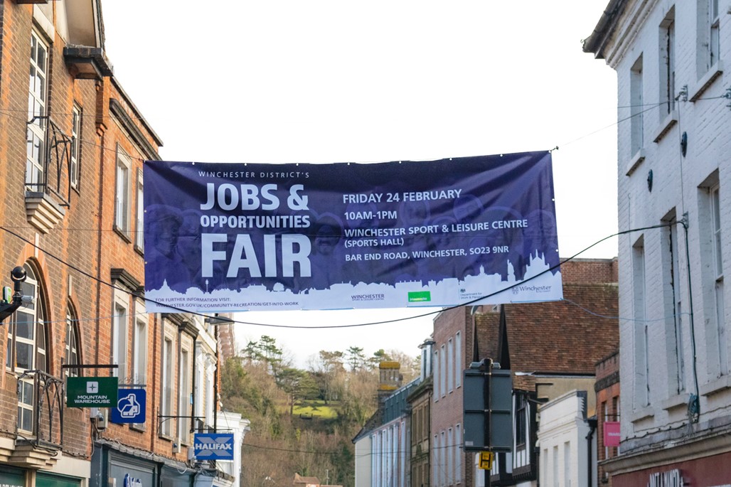 Jobs and Opportunities Fair Banner