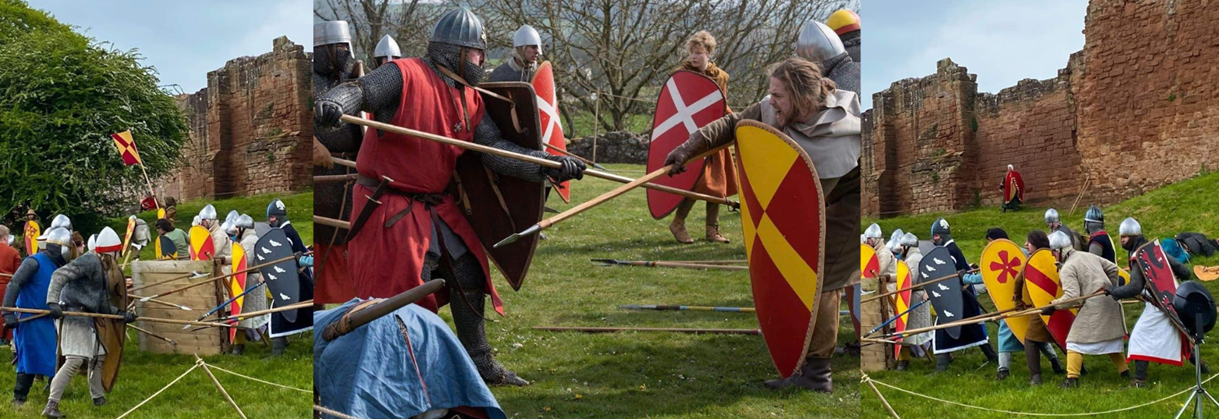article thumb - Historia Normannis at a battle re-enactment