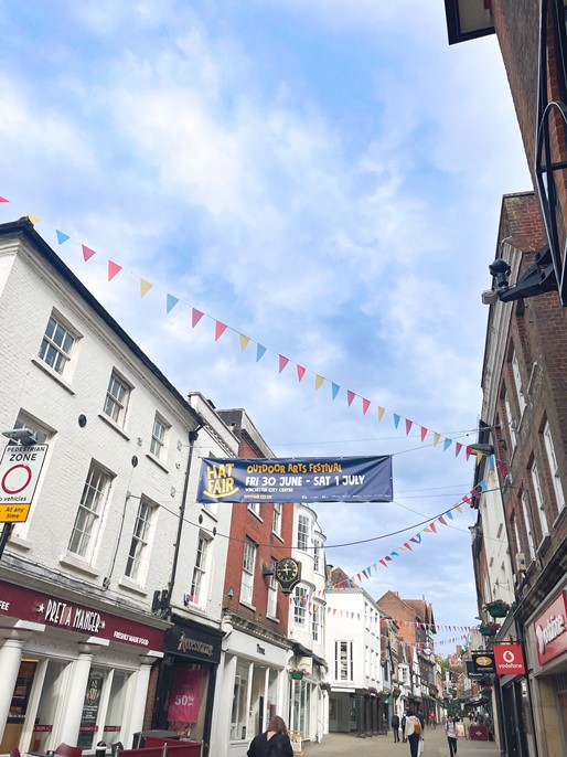 The high street bunting for festival season 