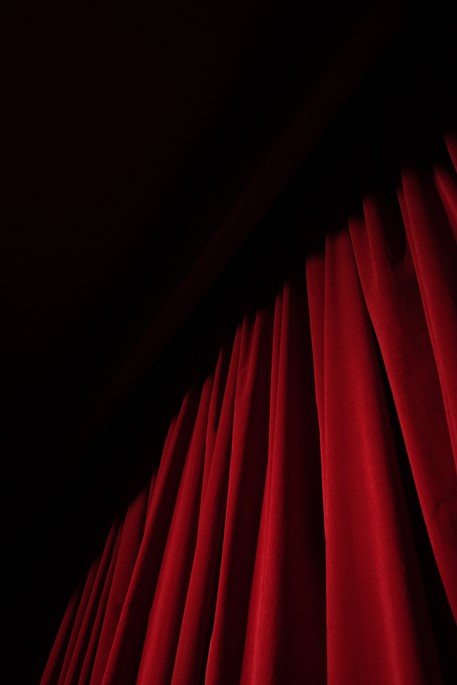 article thumb - theatre curtains stock photo