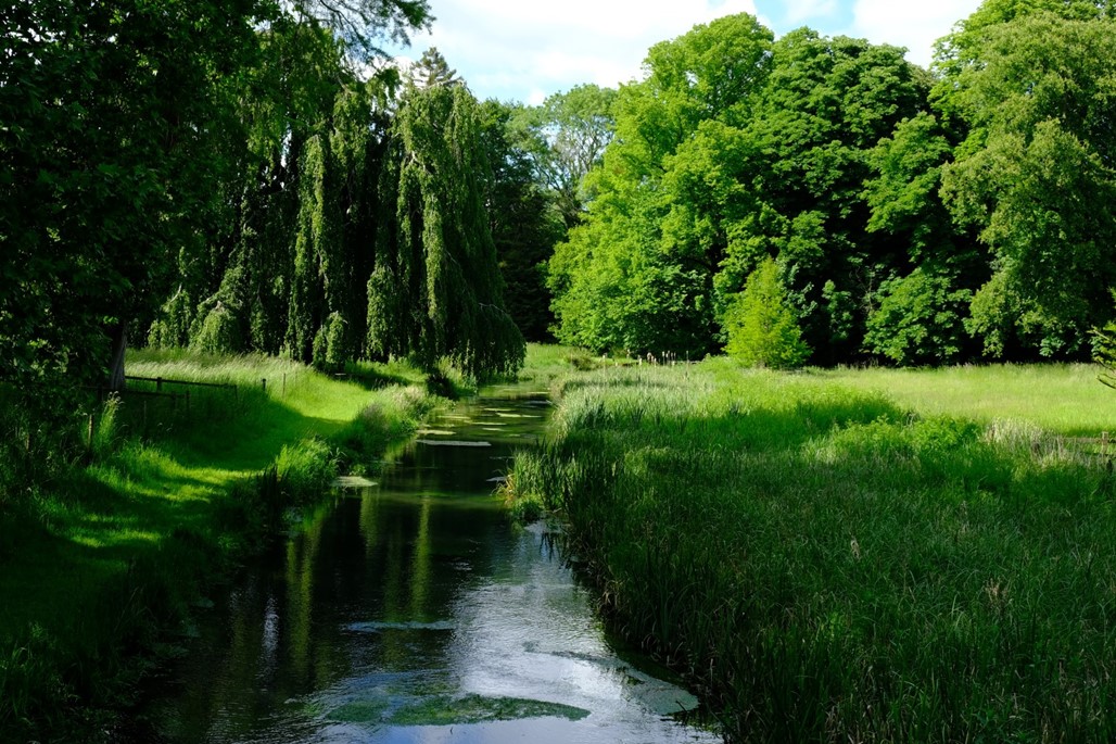 article thumb - Warnford Park - The view up the River Meon in Spring