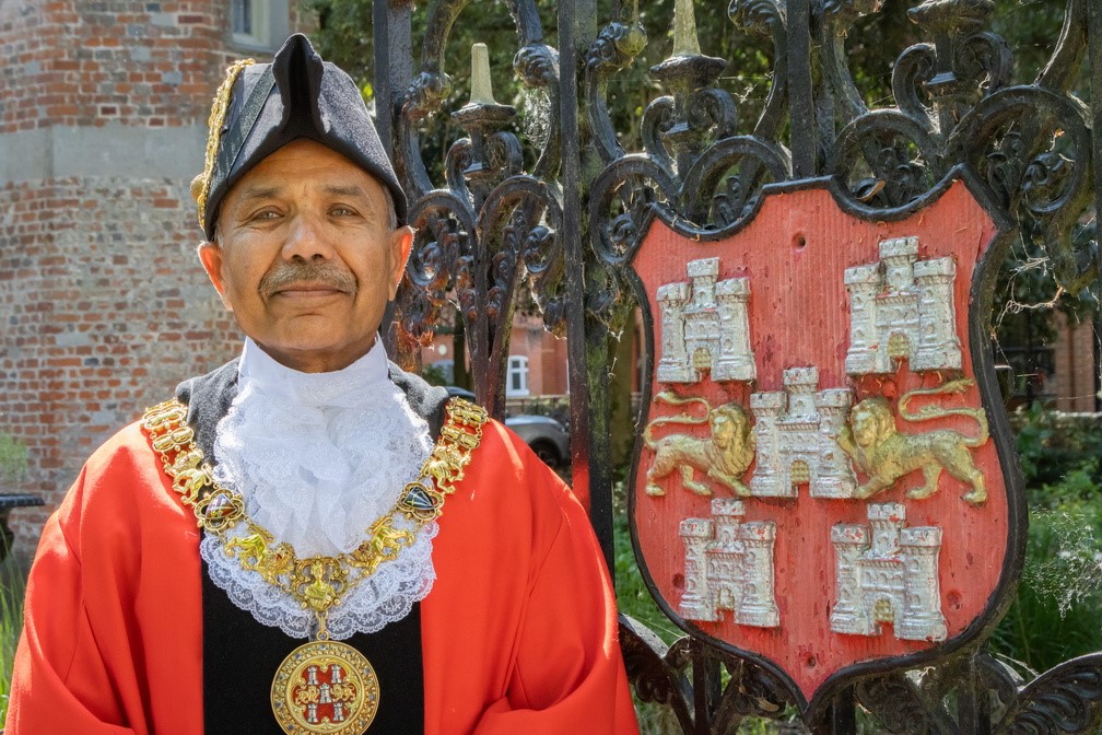 Mayor of Winchester Cllr Sudhakar Achwal