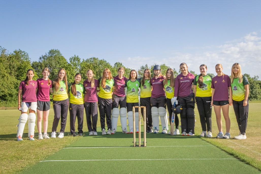 Cricketers from Compton & Chandlers Ford Cricket Club and St Cross Symondians Cricket Club