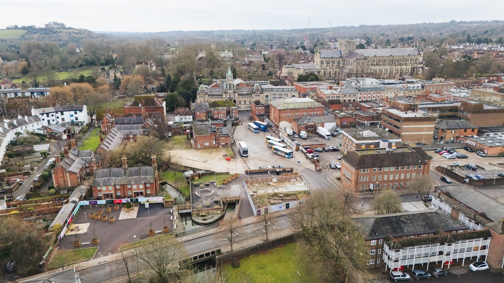 CWR site drone photo