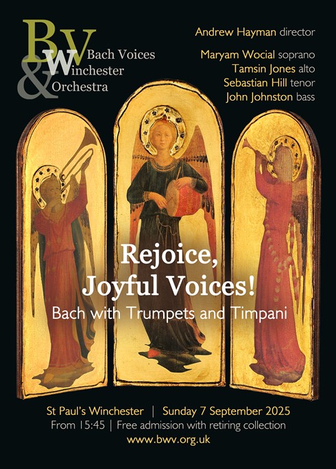 article thumb - Rejoice, Joyful Voices! - concert flyer