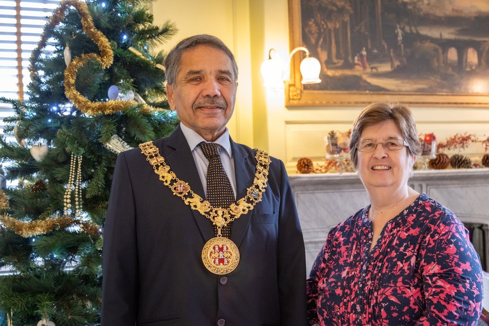 Mayor and Mayoress of Winchester Dec 2025