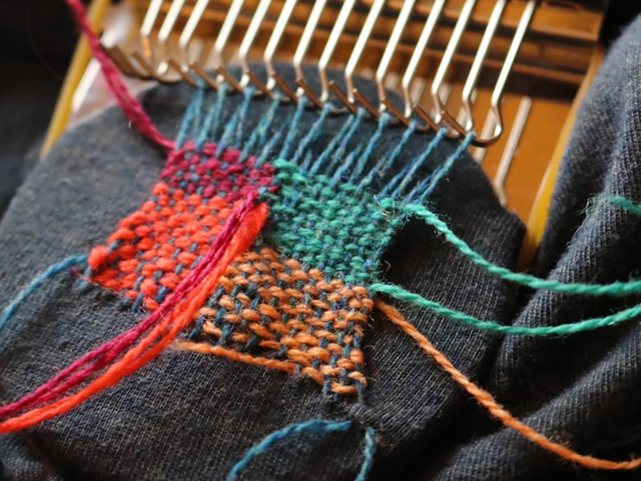 article thumb - Visible mending with Sprig Textiles 