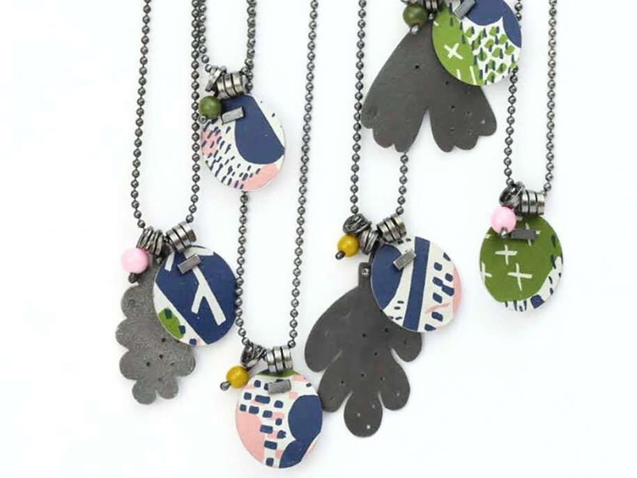 article thumb - Aluminium jewellery Lindsey Mann