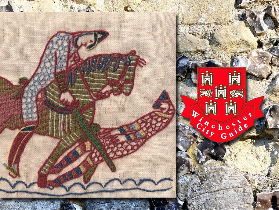 article thumb - 1066 and the Bayeux Tapestry Story - a sample of the Bayeux Tapestry