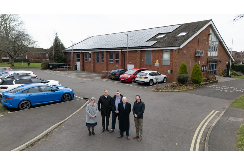 Jubilee Hall new solar panels
